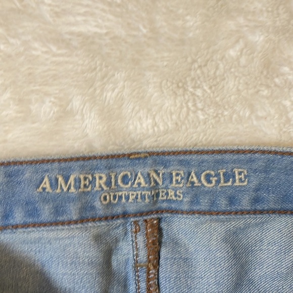 Light Wash American Eagle Jean Skirt‎ - Picture 3 of 7
